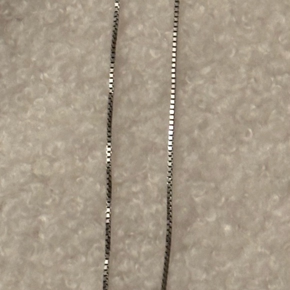 Child’s Silver Dolphin Pendant Necklace - Picture 3 of 4